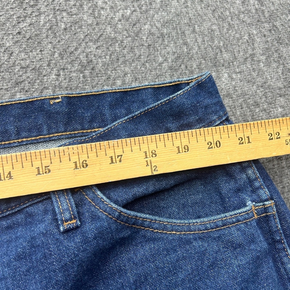 Wrangler FR Mens Blue Jeans Original Cowboy‎ Cut 42X30 #13MWZ - Picture 5 of 13